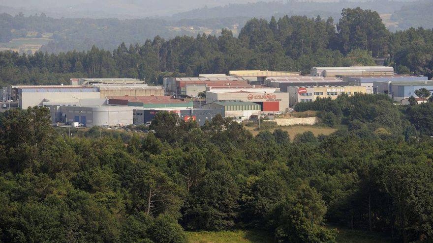 Vista actual del polígono industrial Área 33. | // BERNABÉ/JAVIER LALÍN