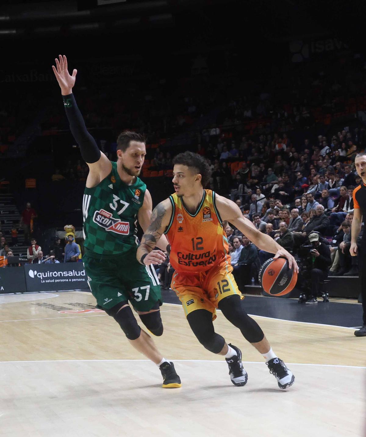 Las mejores imágenes del Valencia Basket - Panathinaikos