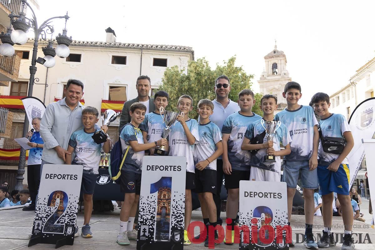 Clausura de las Escuelas Municipales Deportivas de Caravaca