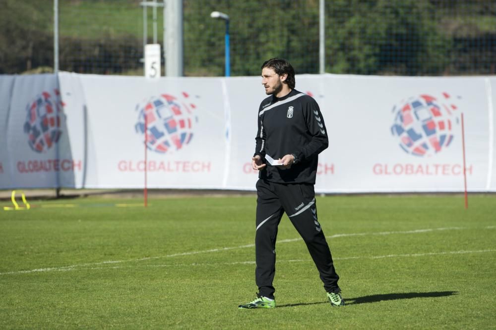 Entrenamiento del Real Oviedo