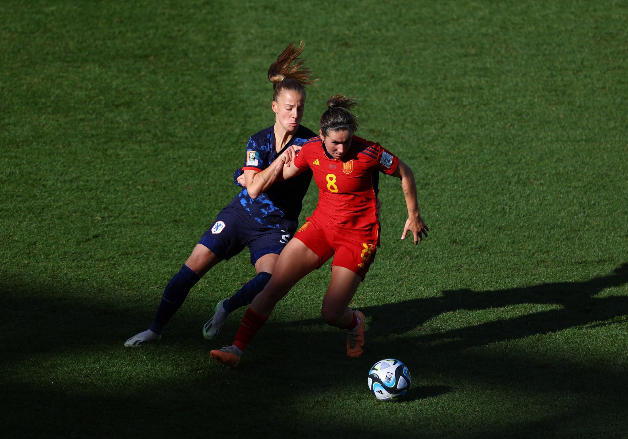 Mariona Caldentey fue decisiva en el España-Países Bajos del Mundial