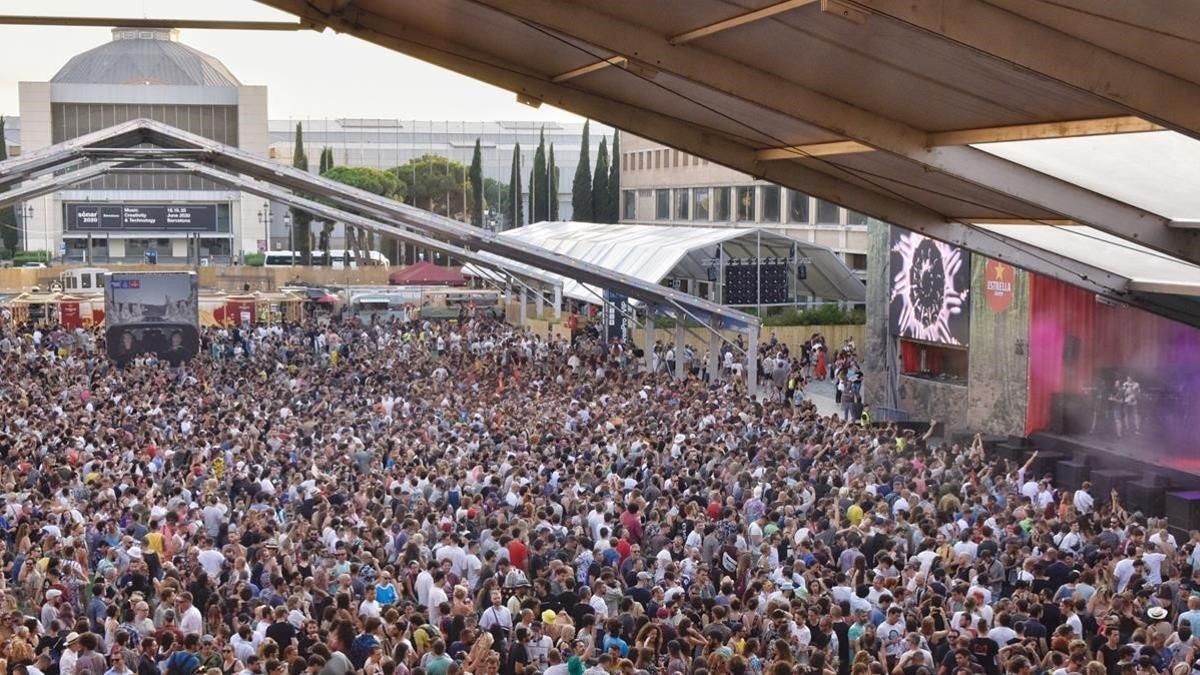 Ambiente de público en el Sónar de Día