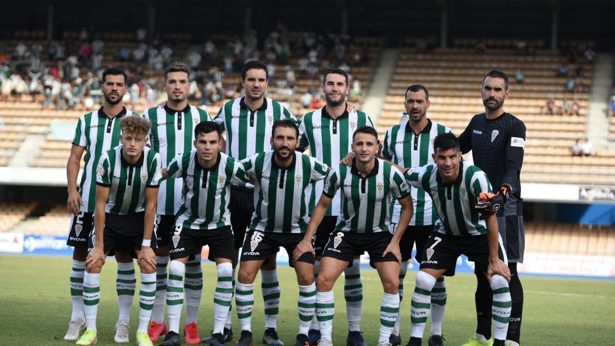 Equipo titular del Córdoba CF en Chapín para jugar la primera jornada de Segunda RFEF de la 2021-22 ante el Xerez Deportivo FC.