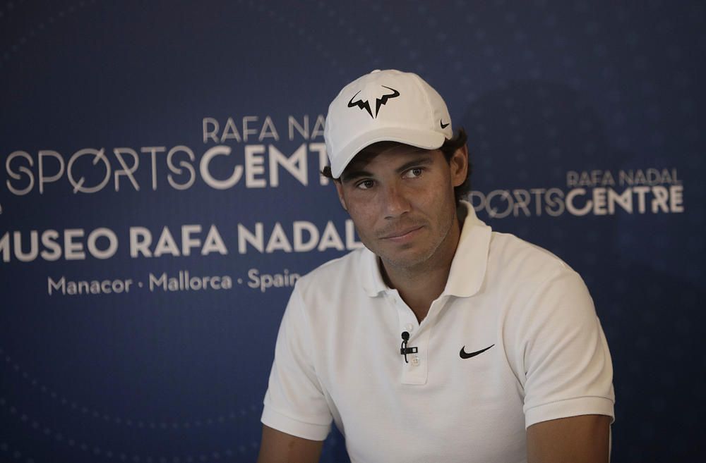 Rafa Nadal, en Manacor