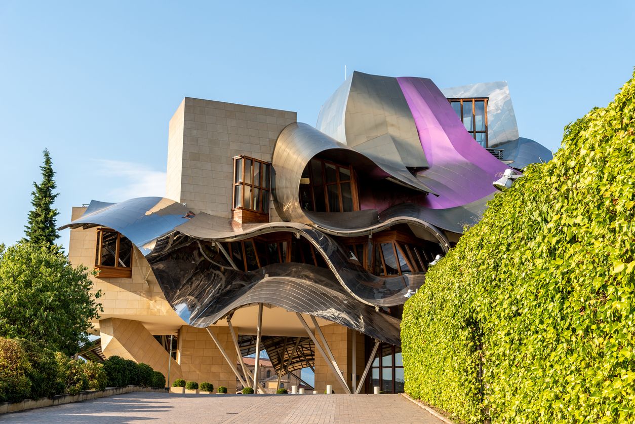 Bodega de Marqués de Riscal en Elciego