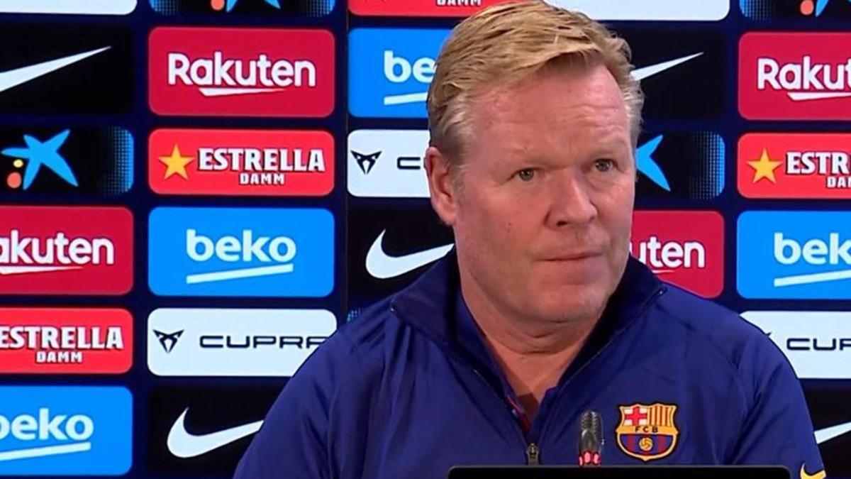 Koeman habla en la previa al Sevilla