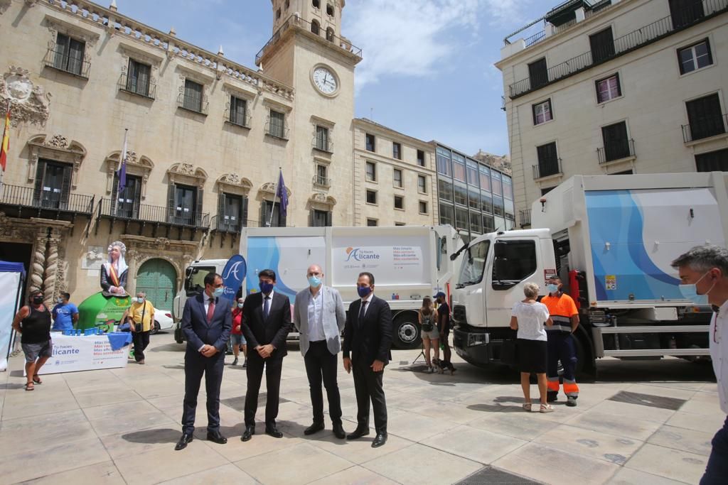 Nueva maquinaria de limpieza viaria y recogida de residuos en Alicante