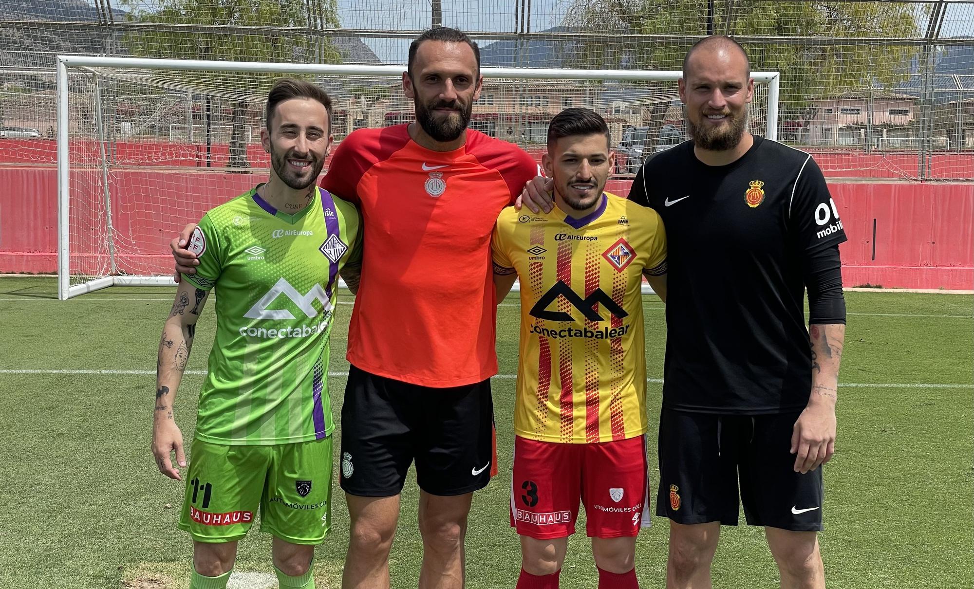 El Real Mallorca reta al Palma Futsal desde el punto de penalti, ¿quién gana?