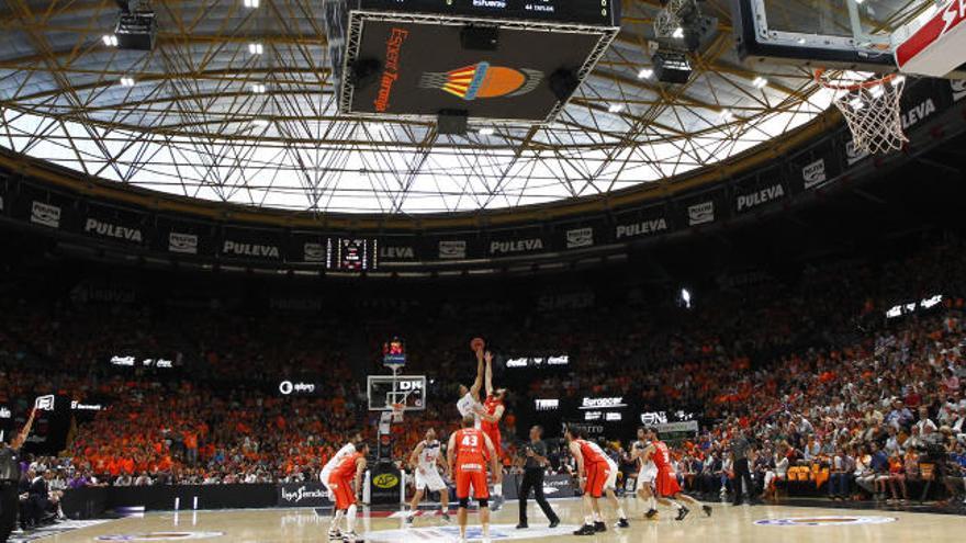 Panorámica del actual pabellón de La Fonteta