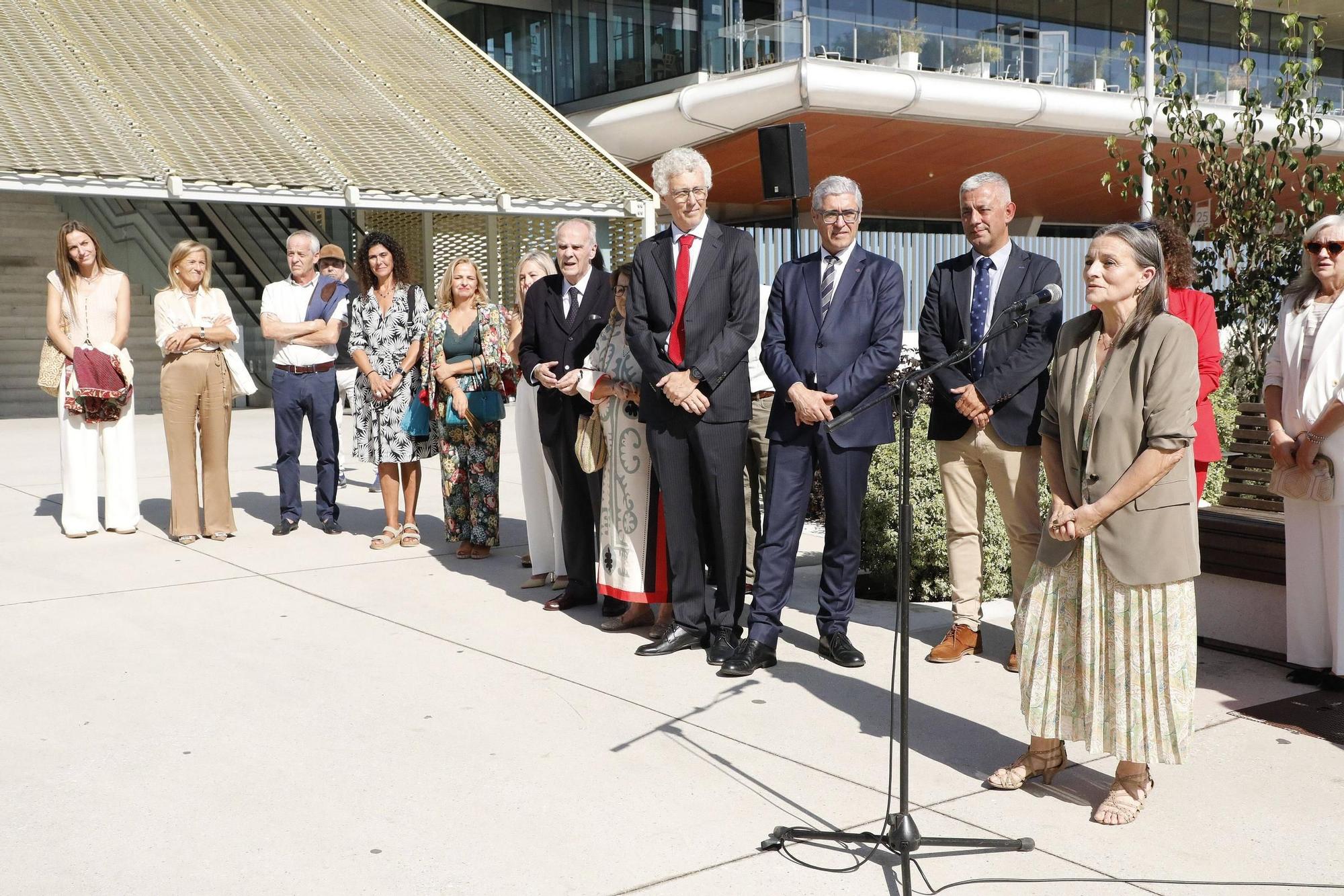 Descubrimiento del busto en homenaje a Ramón Castromil Ventureira