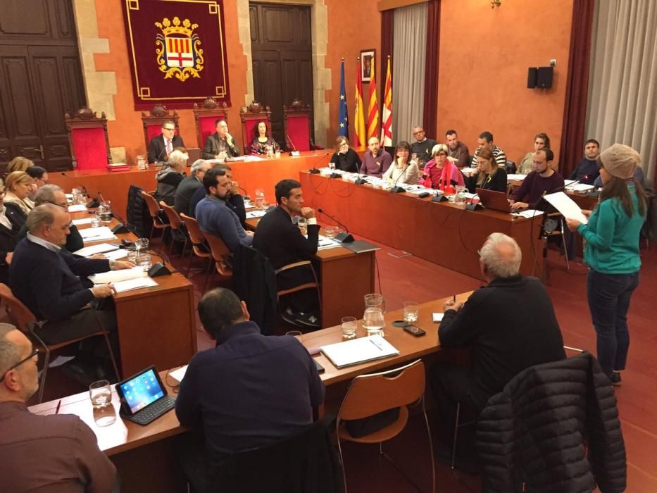 Ple de l'Ajuntament de Manresa