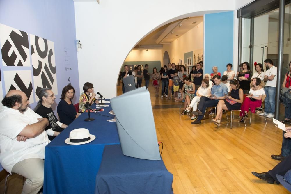 Inauguración de la exposición "El Arte del Cómic"