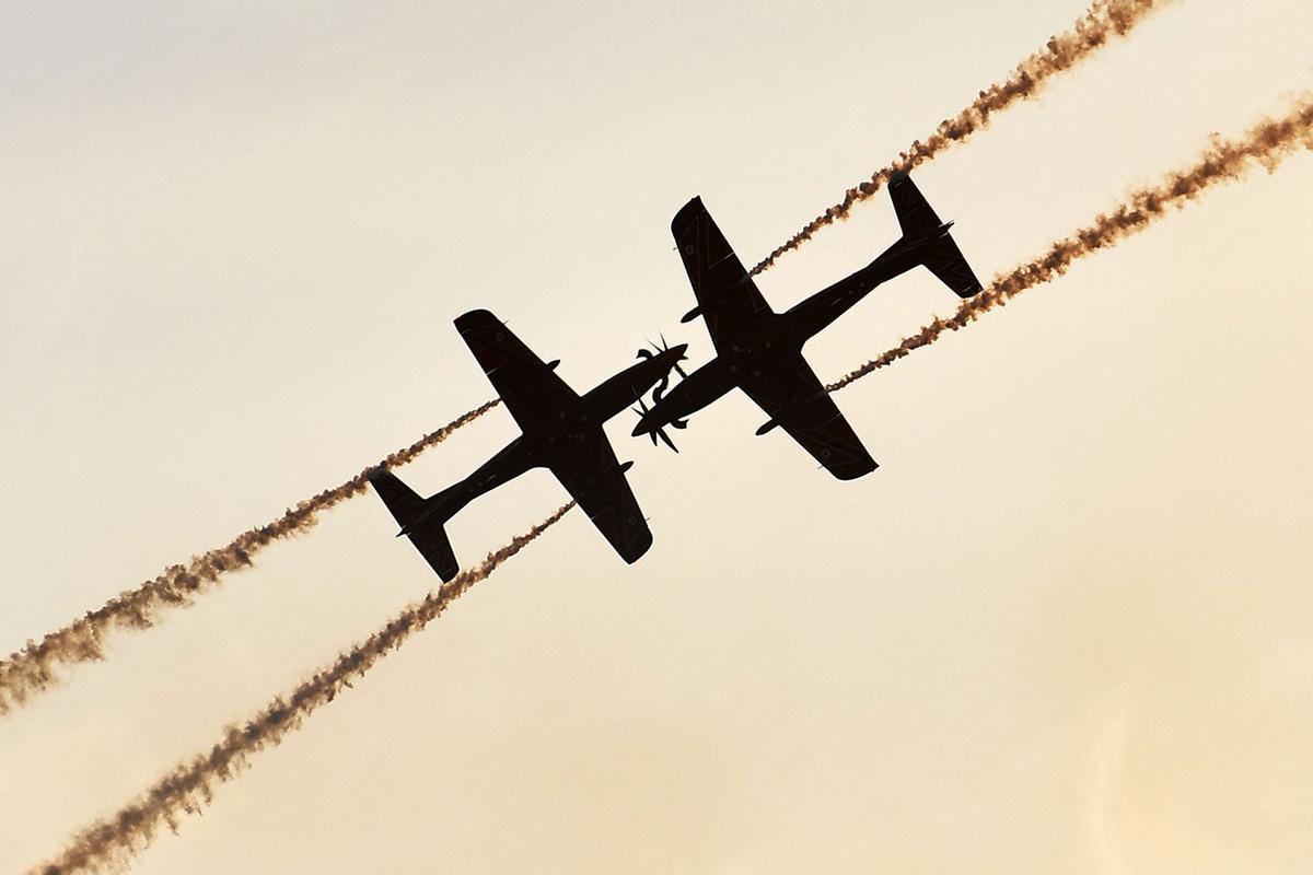 Exhibición aérea en Avalon, Australia