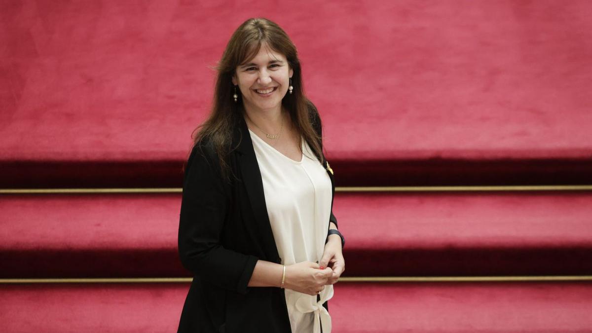 La presidenta del Parlament i de Junts, Laura Borràs | EFE/QUIQUE GARCÍA