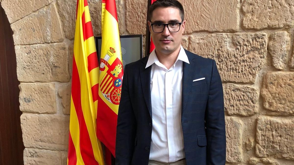 Cristian Poblador, presidente de la Comarda del Bajo Aragón-Caspe