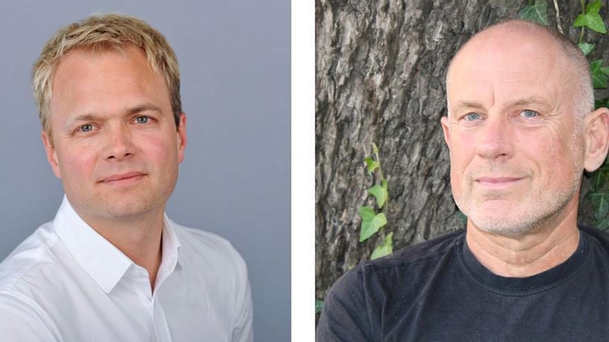 Die Gewinner des Journalistenpreises der Mallorca Zeitung 2021: Marten Rolff (li.) und Kurt de Swaaf.