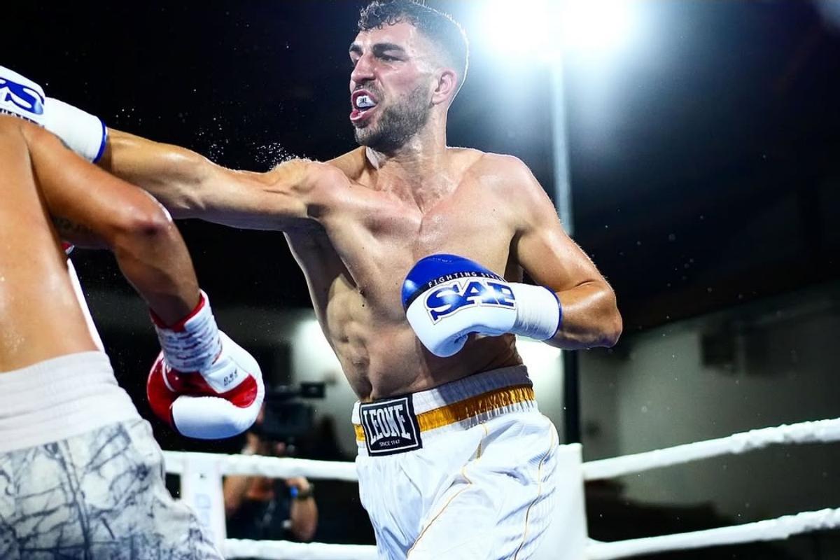 Matteo Gubinelli, rival de José Luis Navarro Jr. en su primera defensa del título europeo silver.