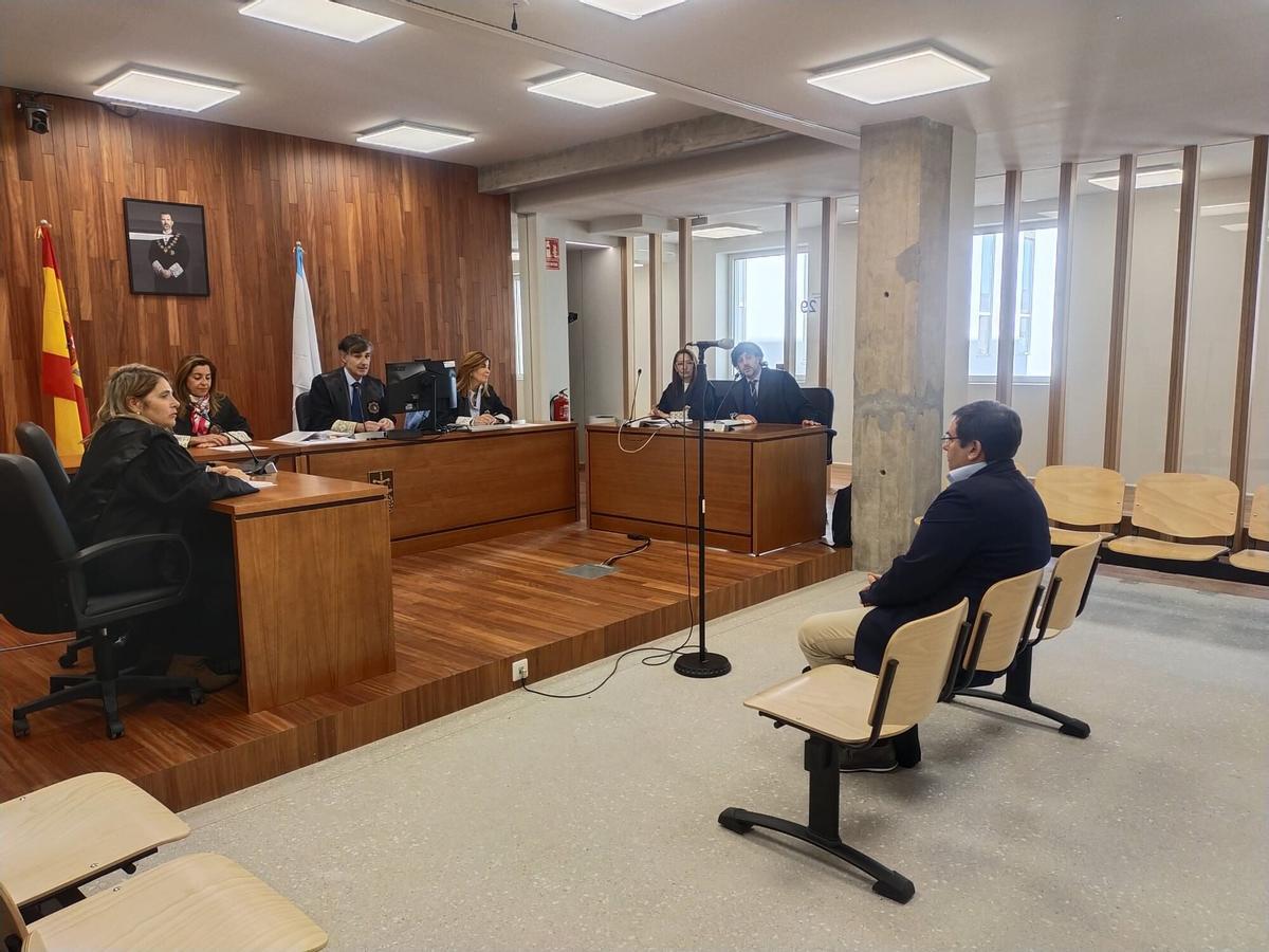 Imagen de archivo de un juicio en la sede de Vigo de la Audiencia Provincial