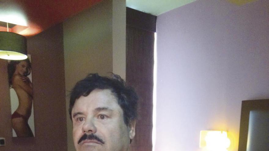 Primera imagen del narcotraficante Joaquín &#039;El Chapo&#039; Guzmán filtrada a medios locales.