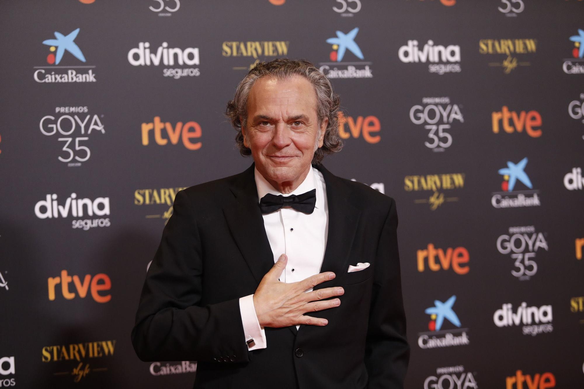 Alfombra roja de la gala de los Goya 2021 en Málaga