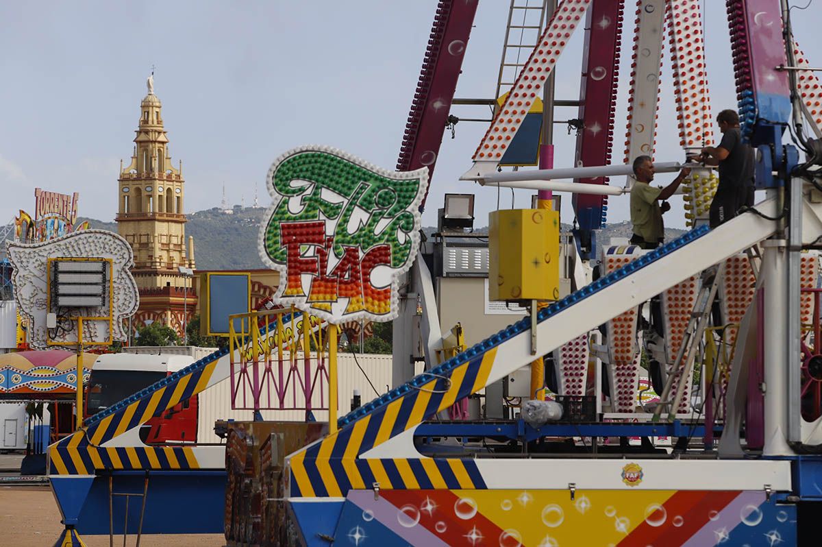 Aceleran los trabajos en la Feria