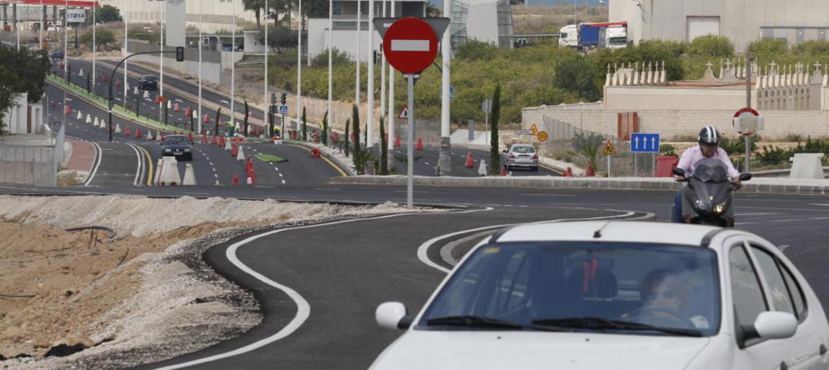 Costera Norte a su paso por Cabezo de Torres.