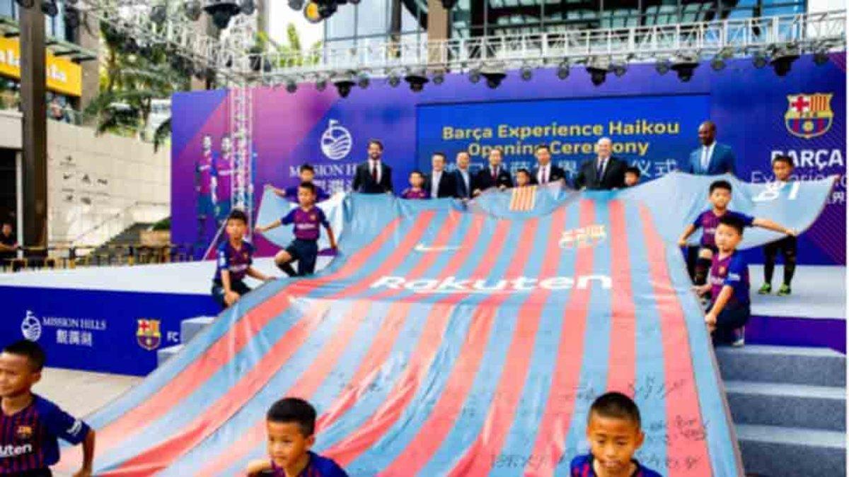 El Barça Experience en Haikou ya está en marcha