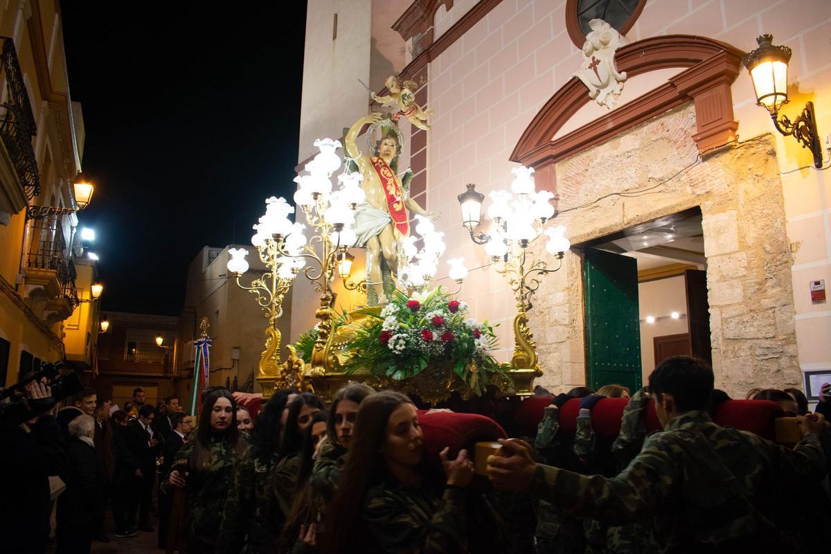 Fiestas de Sant Sebastià en la Pobla de Vallbona.