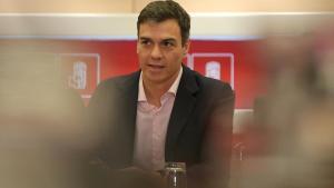   Pedro Sánchez encabeza la reunión permanente del PSOE en Ferraz 