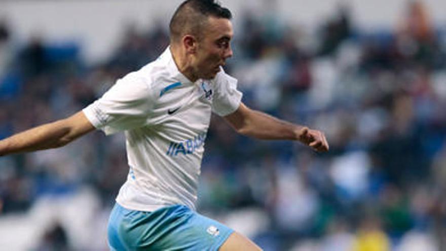 Iago Aspas, uno de los destacados del partido.