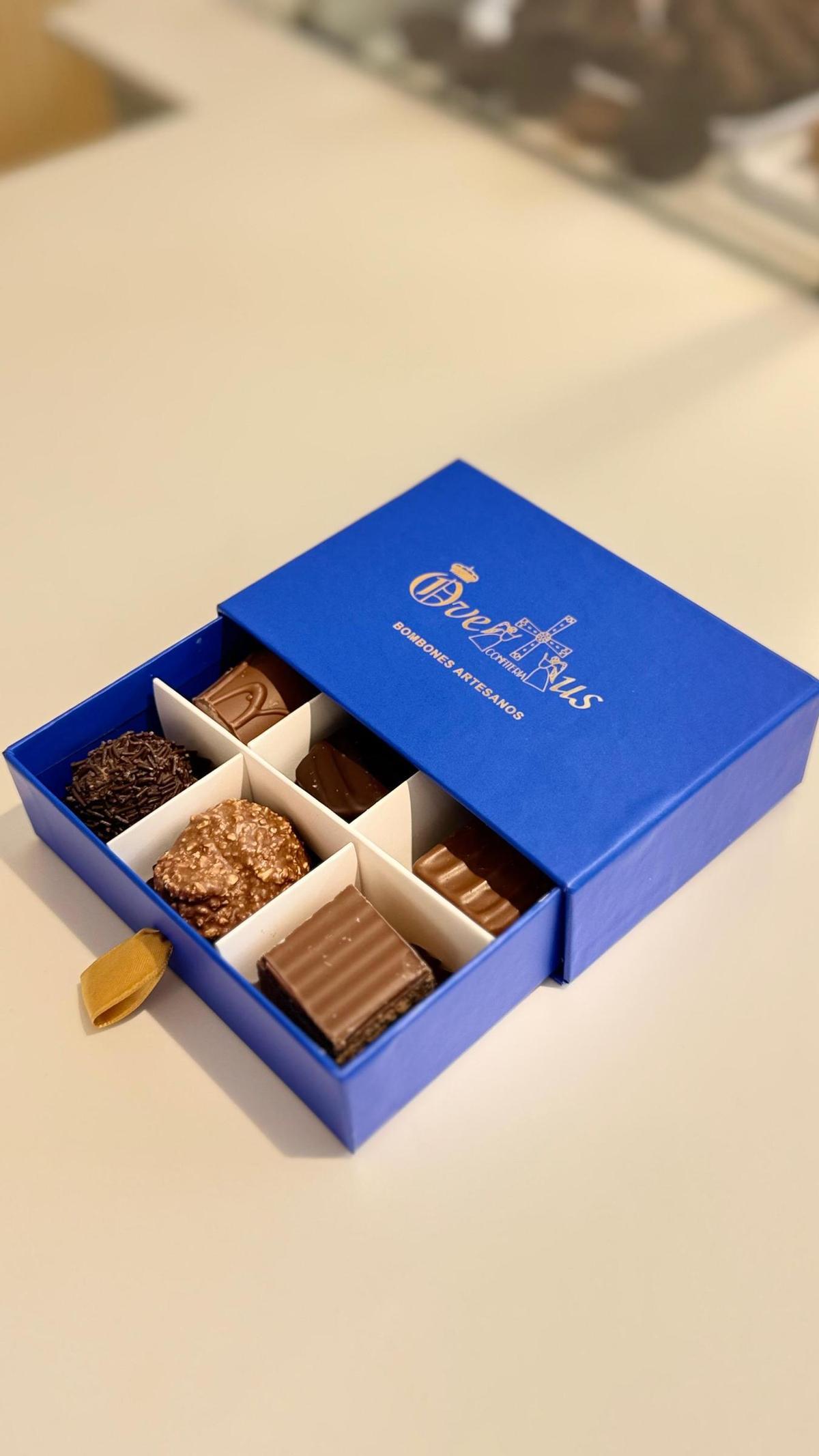 Caja de bombones de Ovetus