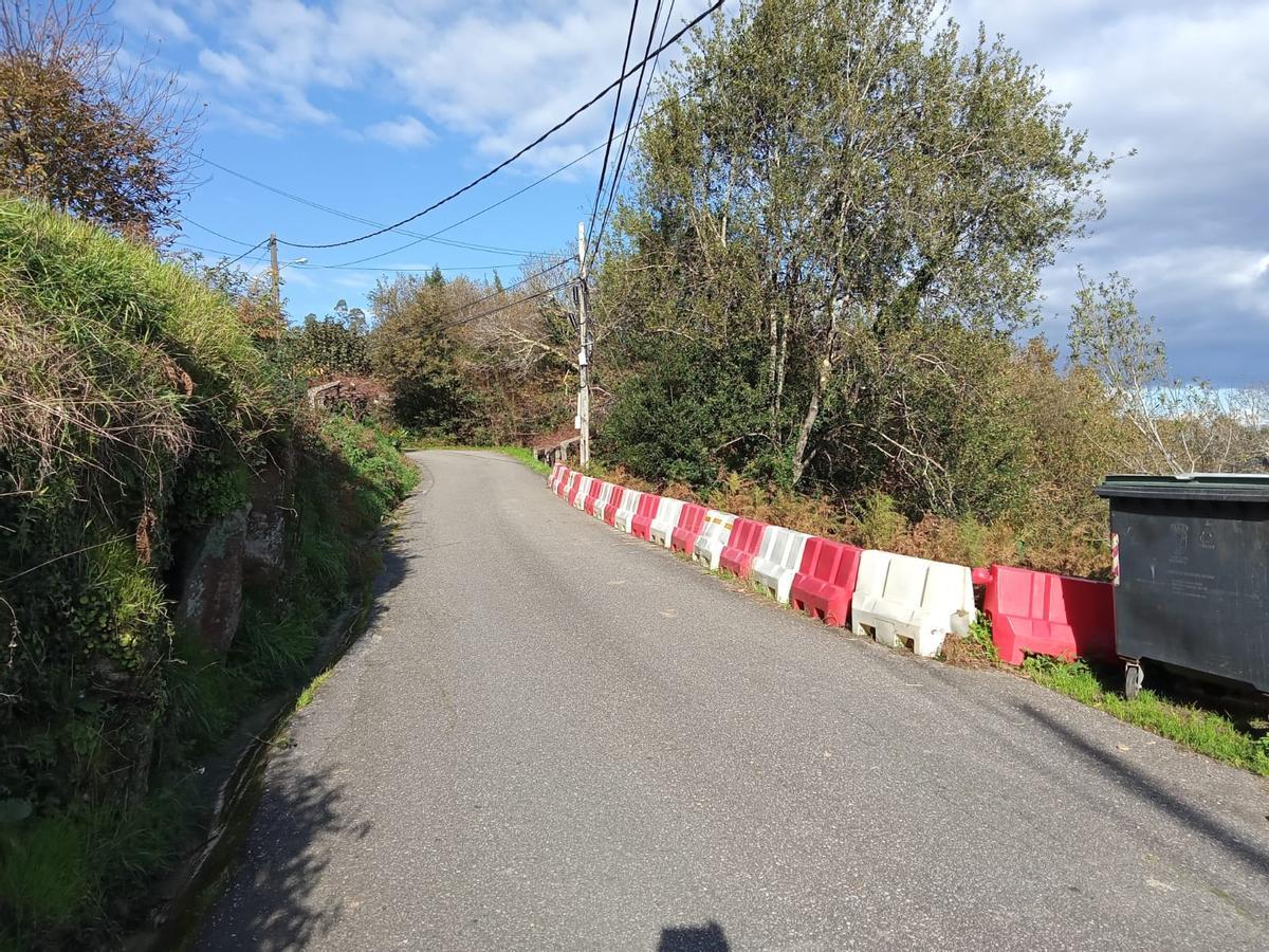 Vista de la zona en la que se realizarála actuación.