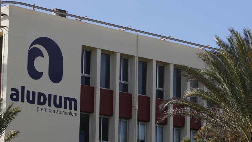 La fábrica de Aludium en Alicante