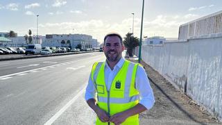 Abierto al tráfico el nuevo carril de entrada a Arrecife en la carretera de San Bartolomé