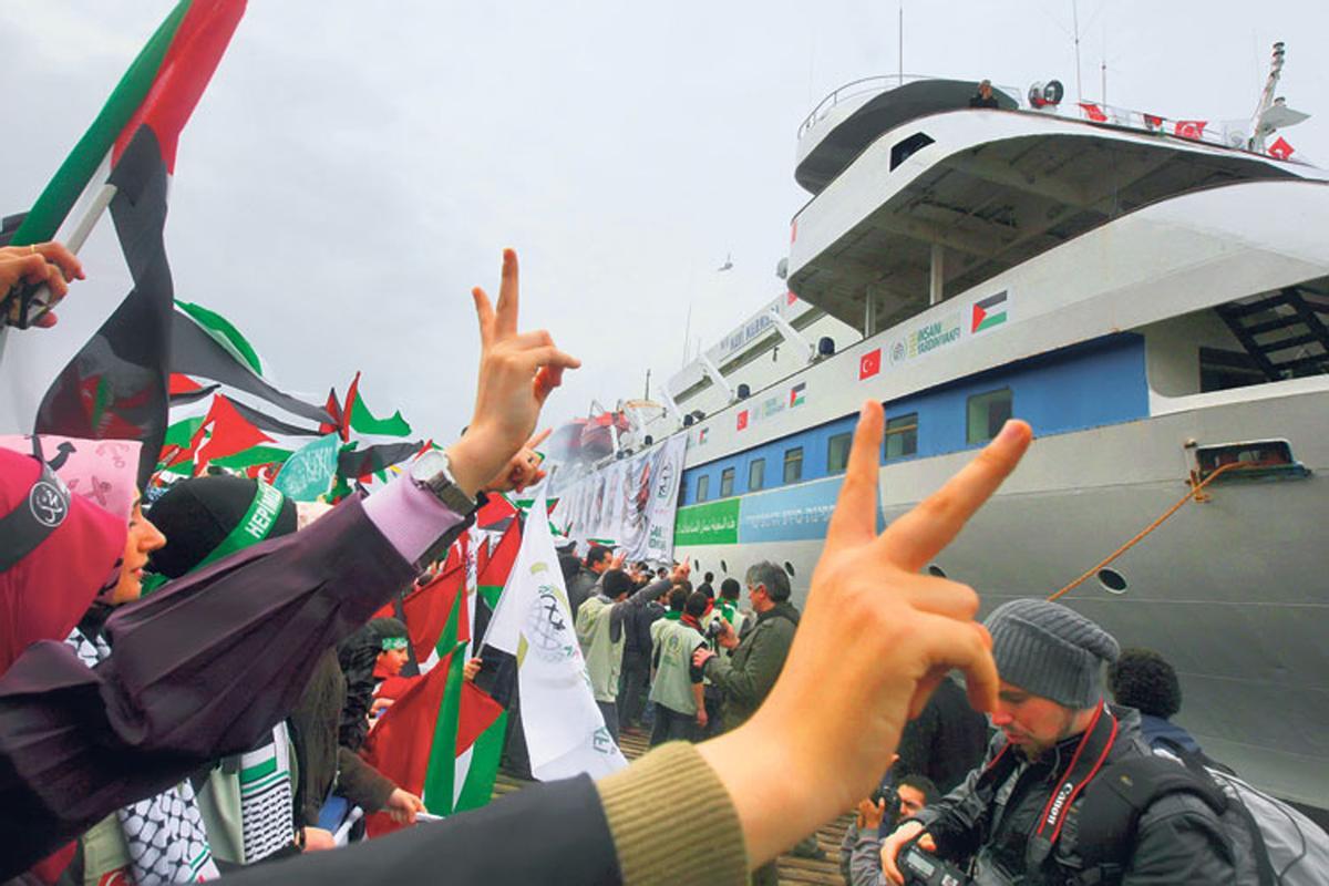 El barco Mavi Marmara que fue asaltado en 2010