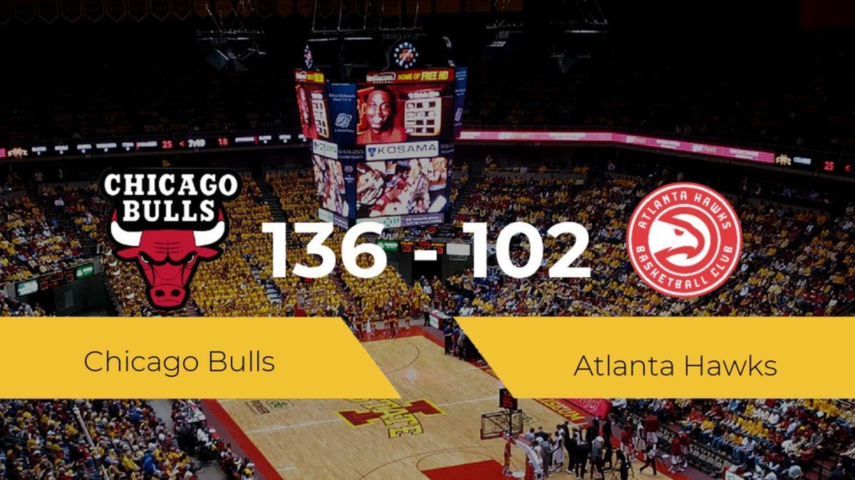 Triunfo de Chicago Bulls ante Atlanta Hawks por 136-102