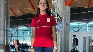 Natalia Muñoz, olímpica con 15 años: "Me ha costado sacarme cuarto de la ESO, ¡pero lo conseguí!"