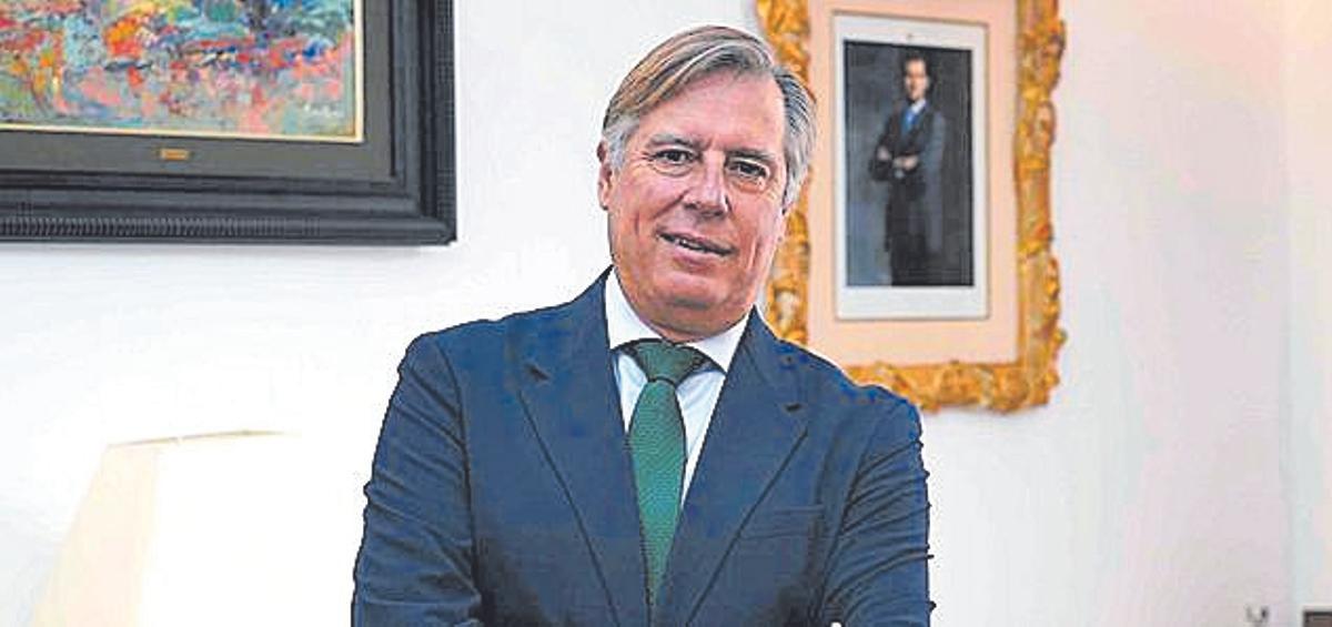 José Carlos Escribano, presidente de la Cámara de Comercio de Málaga