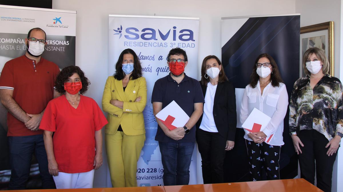 Savia Castellón es la primera residencia de la provincia que se une al proyecto que desarrolla Cruz Roja, y que promueve la Fundación La Caixa.
