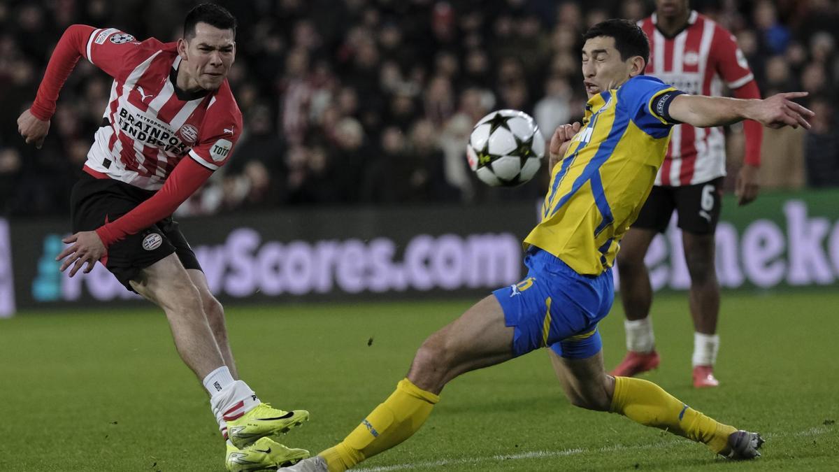 Resumen, goles y highlights del PSV Eindhoven 3 -2 Shakhtar Donetsk de la jornada 5 de la Champions League