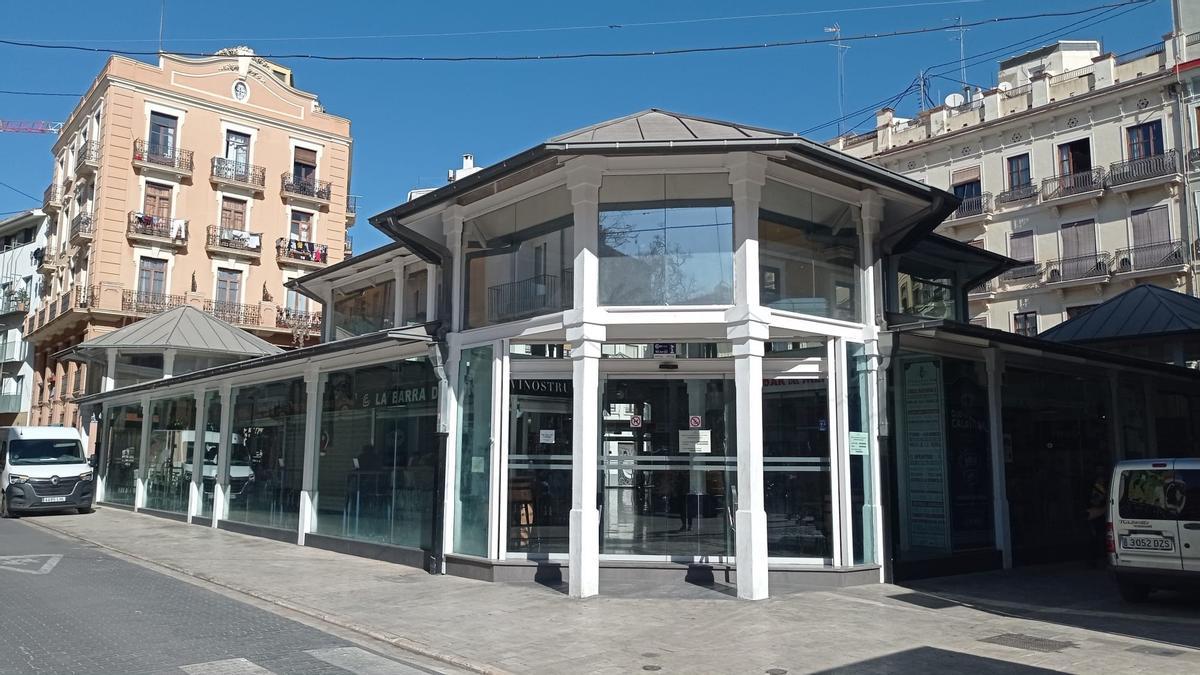 Mercado Mossen-Sorell del barrio del Carmen, València.