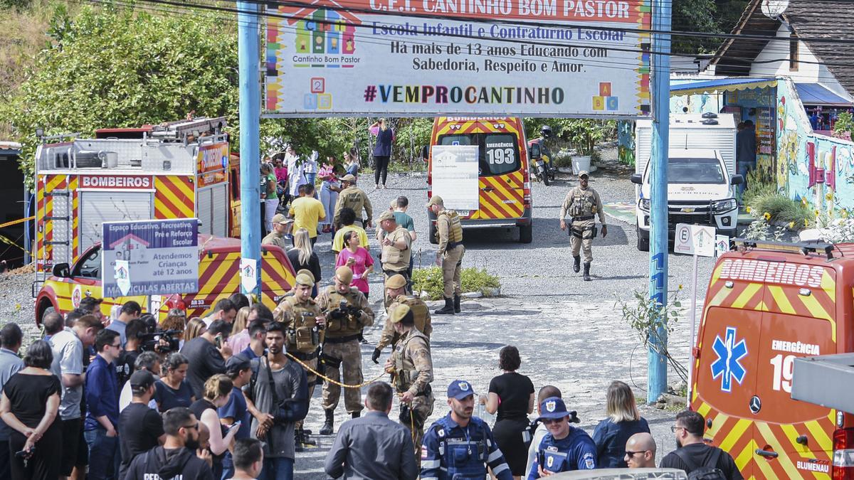 Al menos cuatro niños mueren en un ataque a una guardería en Brasil