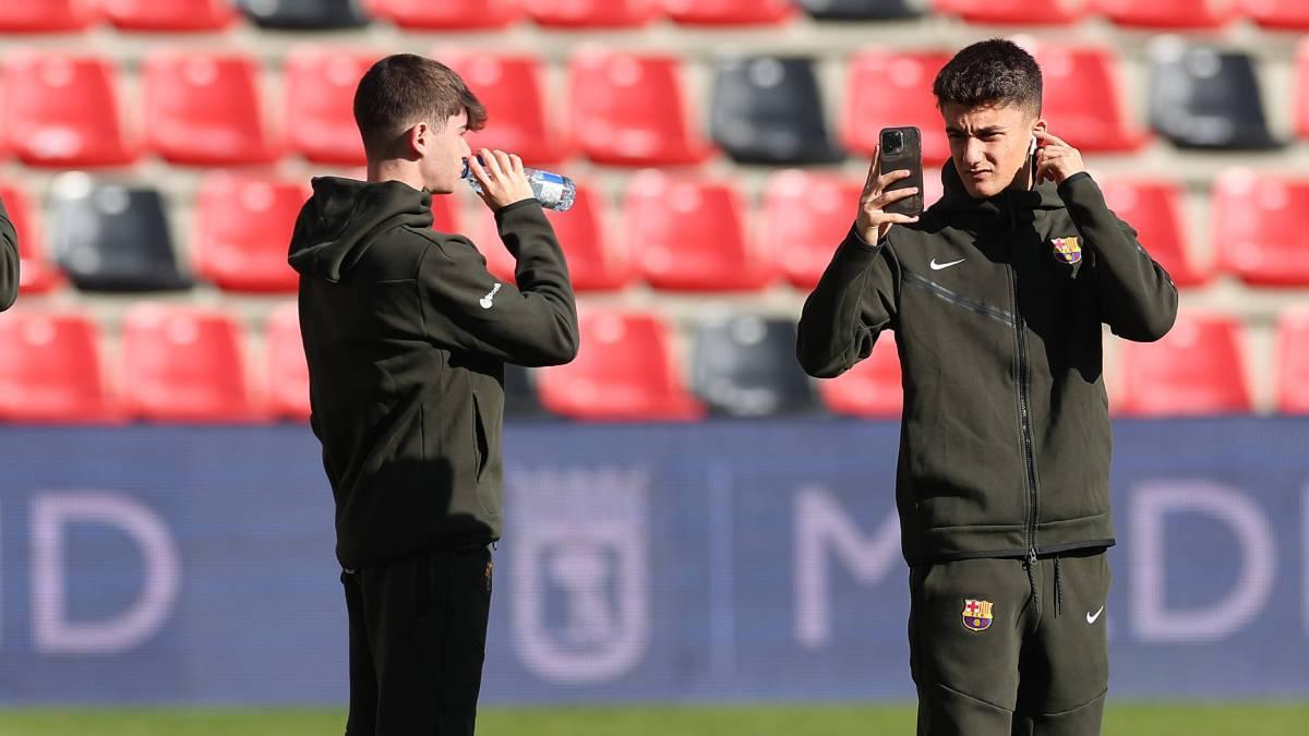 Aleix Garrido y Unai Hernández, claves en la victoria del Barça Atlètic en Sabadell