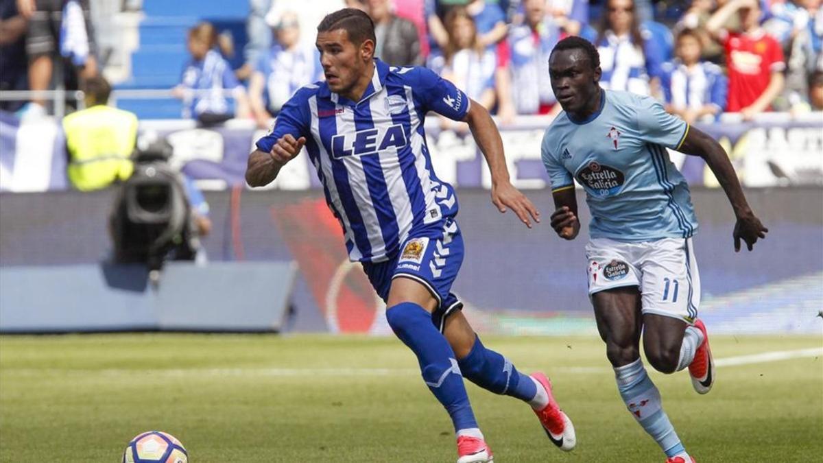 Theo jugó cedido en el Alavés la pasada temporada