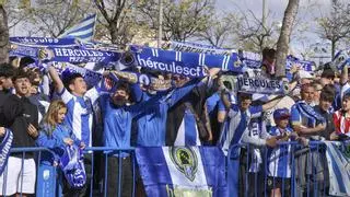 Euforia total en la afición del Hércules