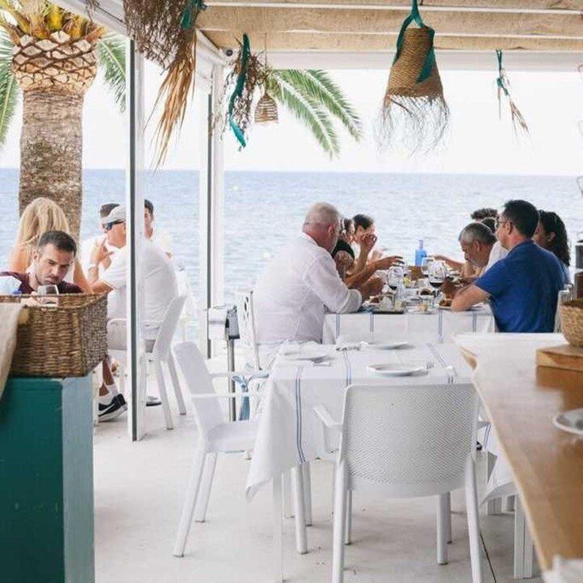 Restaurante chiringuito El Cranc, en Altea (Alicante)