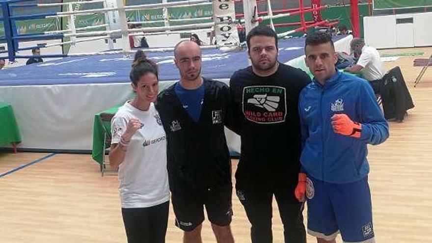 Deportistas del Team Thunder en la Copa Iberdrola. // FdV