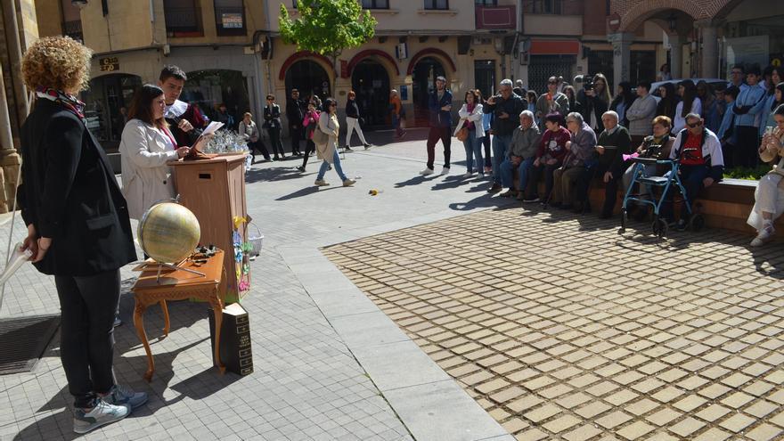 &quot;Don Quijote en vivo&quot; en Benavente, por iniciativa del colegio San Vicente de Paúl