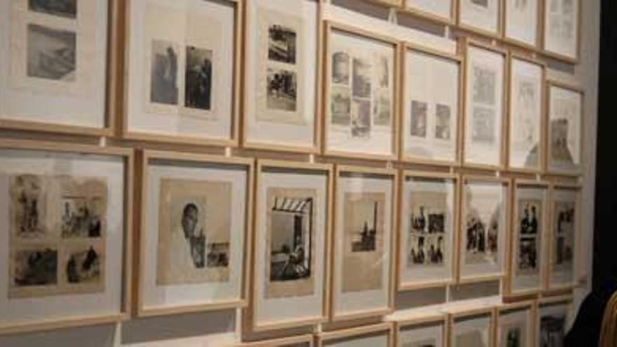 Inauguración de la exposición ´Arxiu i llegats de Broner´ en el MACE, que reúne pinturas, dibujos, bocetos, planos de viviendas y objetos personales como fotografías, cartas y documentos legales del matrimonio Broner.