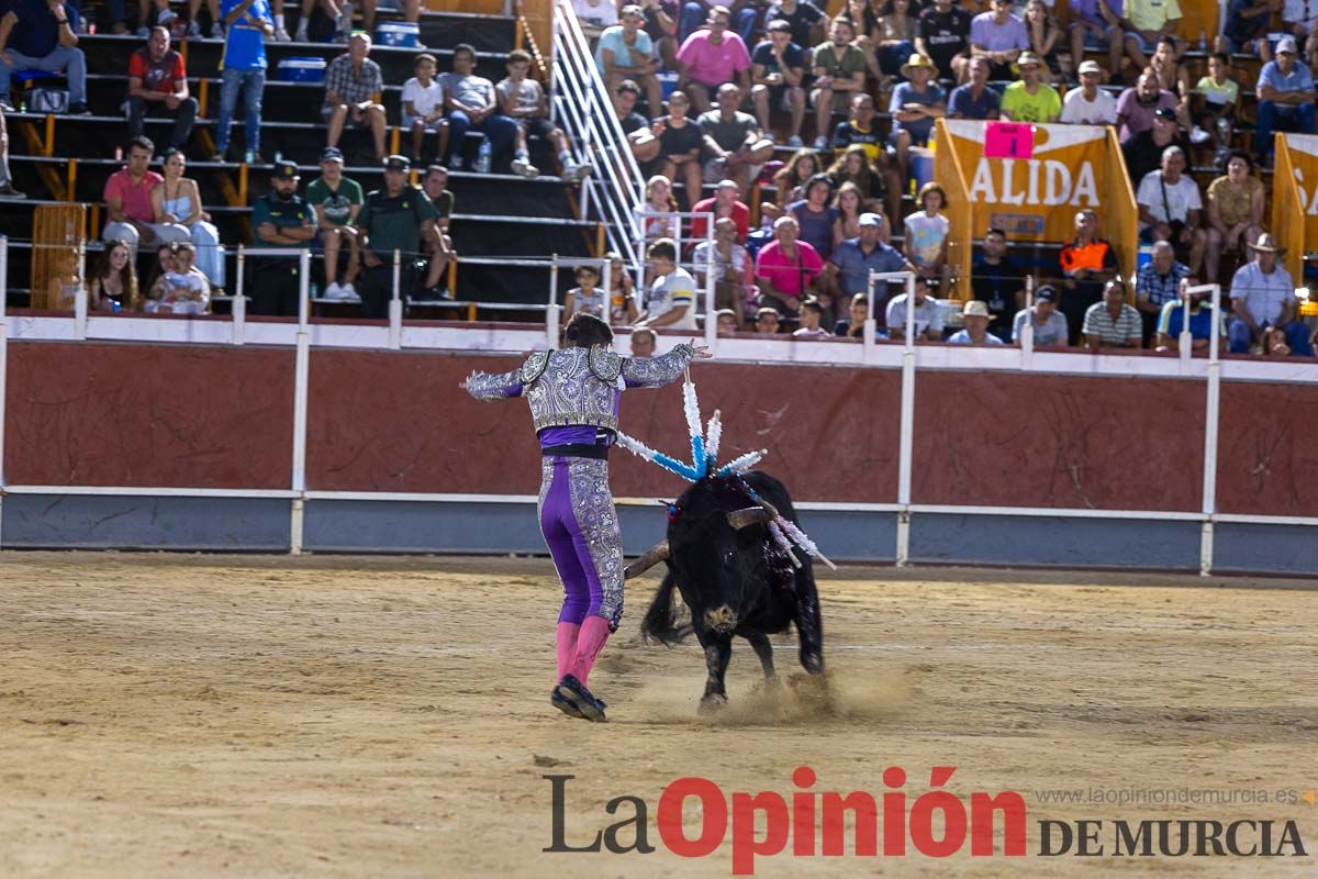 Tercera novillada Feria Taurina del Arroz en Calasparra (Gómez Valenzuela, Joao D’Alva yMiguel Serrano)